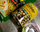 お弁当＆作り置き！お豆とマカロニのサラダ作り方1写真