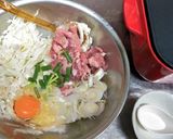 ぶたたま　ねぎチーズ　おこのみやき作り方1写真