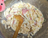 ぶたたま　ねぎチーズ　おこのみやき作り方2写真