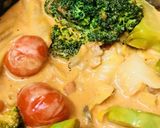 鶏肉＆マカロニのトマトクリームシチュー作り方4写真
