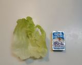 チーズのレタス巻き☆お弁当の隙間埋めに！作り方1写真