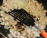 塩糀漬け鶏肉で作る、カンタンオムライス作り方2写真