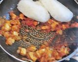 塩糀漬け鶏肉で作る、カンタンオムライス作り方4写真