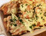 居酒屋風☆はんぺんの明太マヨチーズ焼き☆作り方6写真