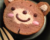 フライパンケーキで簡単☆クマさんケーキ作り方6写真
