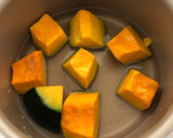 白だしで簡単美味しい！かぼちゃの塩煮作り方2写真
