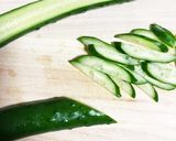 キュウリの蟹かま和え〜青じそ・ごま風味〜作り方1写真