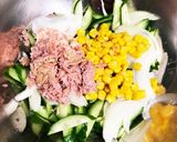 キュウリの蟹かま和え〜青じそ・ごま風味〜作り方3写真