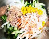キュウリの蟹かま和え〜青じそ・ごま風味〜作り方4写真