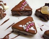 バレンタイン♪ひとくちバウムチョコケーキ作り方9写真