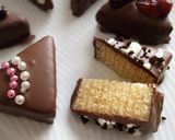 バレンタイン♪ひとくちバウムチョコケーキ作り方12写真