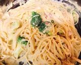 ブロッコリーのカレークリームパスタ作り方9写真