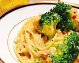 ブロッコリーのカレークリームパスタ作り方10写真