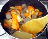 根菜でヘルシー＊こんにゃくと油揚の煮物作り方17写真