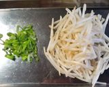 豚トロモヤシ炒め作り方3写真