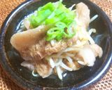 豚トロモヤシ炒め作り方7写真