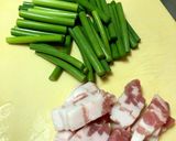 簡単 焼肉のタレで にんにくの芽炒め作り方2写真