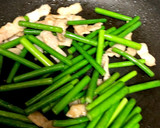簡単 焼肉のタレで にんにくの芽炒め作り方3写真