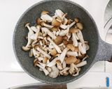 きのことベーコンのレモンサラダ作り方1写真