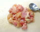 余った餅で♪明太子クリームのチキンドリア作り方2写真