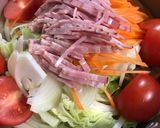 山盛りキャベツの野菜スープ作り方1写真