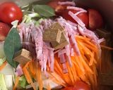 山盛りキャベツの野菜スープ作り方2写真