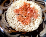 かき揚げと卵で たぬき丼！作り方2写真