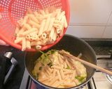 簡単！葱チーズ・パスタ作り方5写真