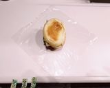 ハムとレタスのバターロールサンド作り方5写真