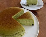 抹茶スフレチーズケーキ作り方20写真
