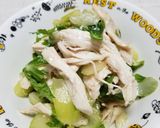 ☆簡単♪鶏胸肉とセロリのサラダ☆作り方5写真