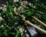 ご飯のお供にセロリの葉っぱ炒め作り方8写真