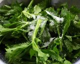 ご飯のお供にセロリの葉っぱ炒め作り方3写真