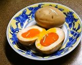 黄身がとろ～り✿柚子胡椒の煮卵作り方5写真