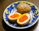 黄身がとろ～り✿柚子胡椒の煮卵作り方5写真