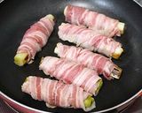 グリル白ネギの豚肉巻き作り方3写真