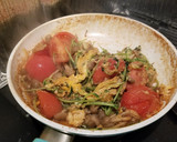 卵とトマトの中華風豆苗炒め作り方7写真