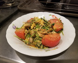 卵とトマトの中華風豆苗炒め作り方8写真