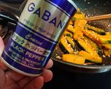 【南瓜のアーモンドバター醤油炒め】作り方7写真
