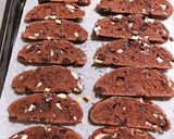 ココアとホワイトチョコのビスコッティ作り方6写真