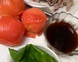 脂質制限RAP食！牛肉トマトのさっと煮作り方3写真