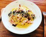 ベーコンとチーズのパスタ作り方6写真
