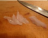 カナガシラの刺身作り方10写真