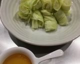 キャベツの甘酢ごま油作り方4写真