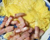 菜花とベーコンとフワフワ卵の炒めもの作り方6写真