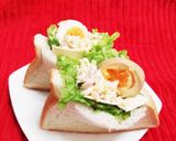 ★ゆで鶏de 毎日飽きないサンドイッチ♪作り方9写真
