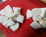 貴女風味で里芋の餡掛け❤️ゆりさん風作り方3写真