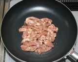 乾燥ピーマンと筍でチンジャオロースー釜飯作り方13写真