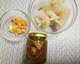 生姜とオレンジのトリュフチョコレート♪作り方1写真