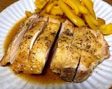 カラーラで簡単チキンステーキ作り方5写真